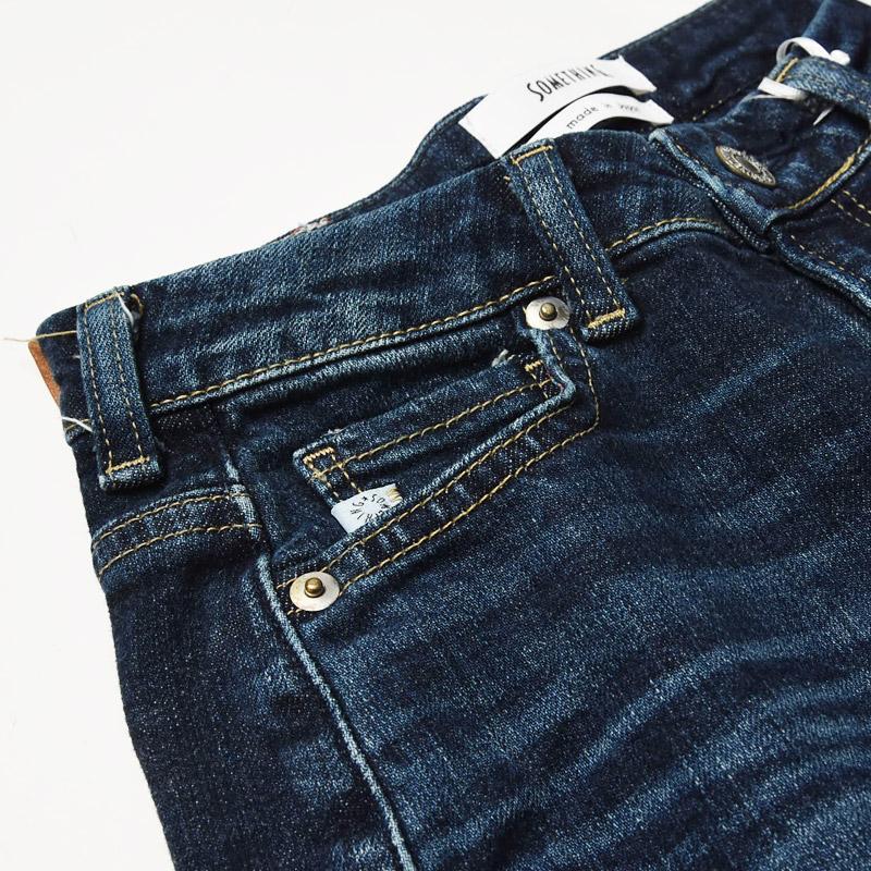 SOMETHING（サムシング） 裾上げ無料 クラウディア CLAUDIA スリム