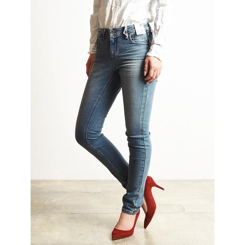 定番 サムシング SOMETHING スタンダード スキニー デニムパンツ レディース ジーンズ ジーパン ハイパワーストレッチ 細身 タイト SKY36 | SOMETHING | 02