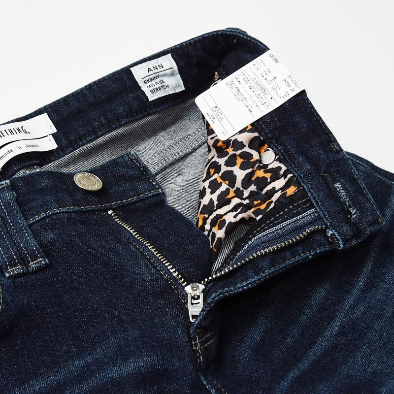 SOMETHING（サムシング） 裾上げ無料 アン ANN スリムスキニー