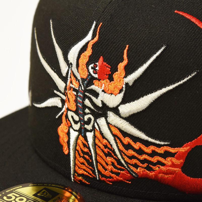 NEWERA 59FIFTY ニューエラ 岡本太郎 明日の神話 キャップ 平ツバ 帽子 ボックスロゴ メンズ レディース 12653866