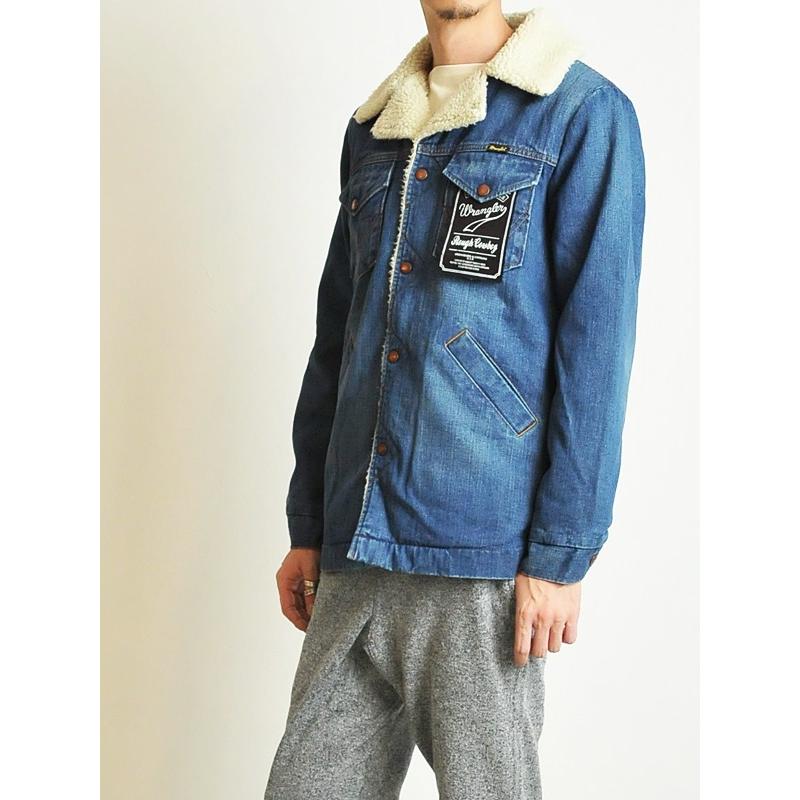 Wrangler SALE/5%OFF ラングラー ボアデニムジャケット ランチ Wrangler SALE/5%OFF ラングラー ボアデニムジャケット ランチ