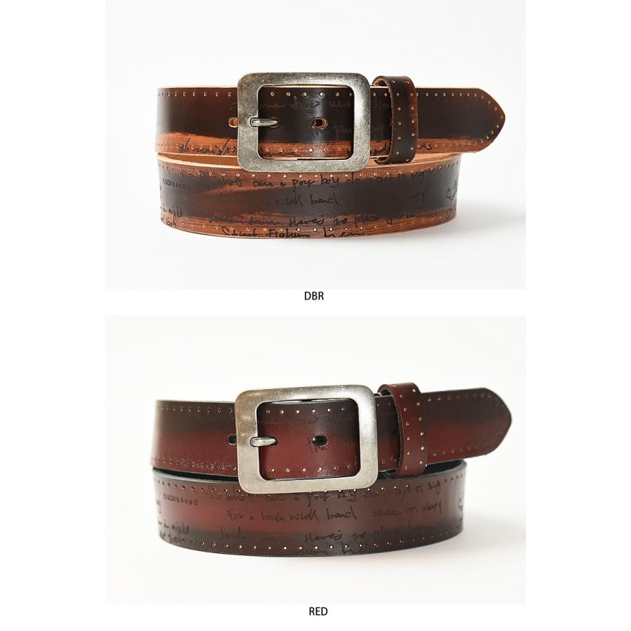 Wrangler ラングラー アンティークバックル レーザー彫サイド金箔入り