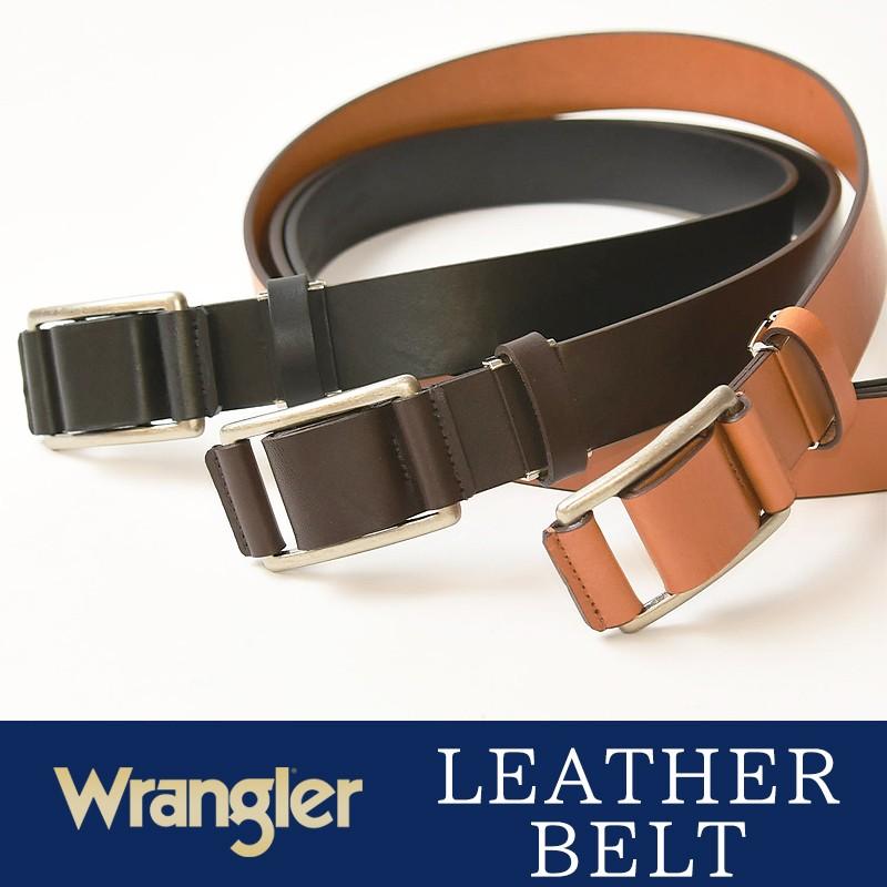 Wrangler ラングラー レザー スライド ベルト メンズ レディース