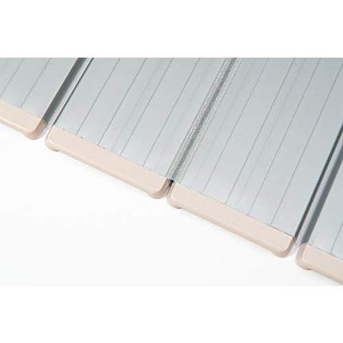 東プレ 折りたたみ 風呂ふた 抗菌 Ag+ メタリックグレー 70