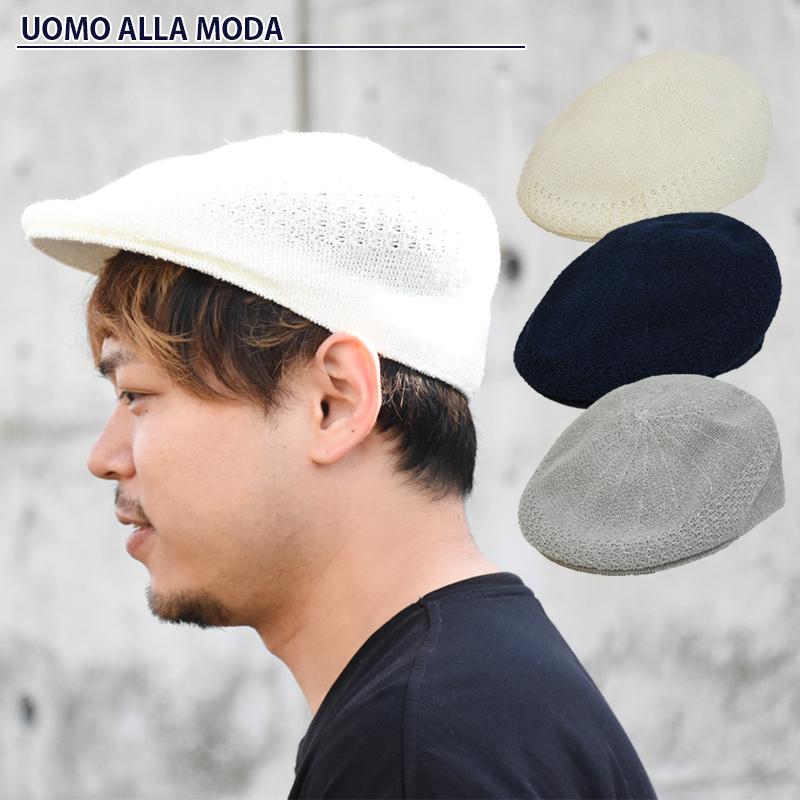 ハンチング帽 メンズ 帽子 ブランド パイル カジュアル ハンチング パイル生地 デザイン フラット キャップ メンズハンチング ウオモアラモーダ Uomoallamoda 通販 Paypayモール