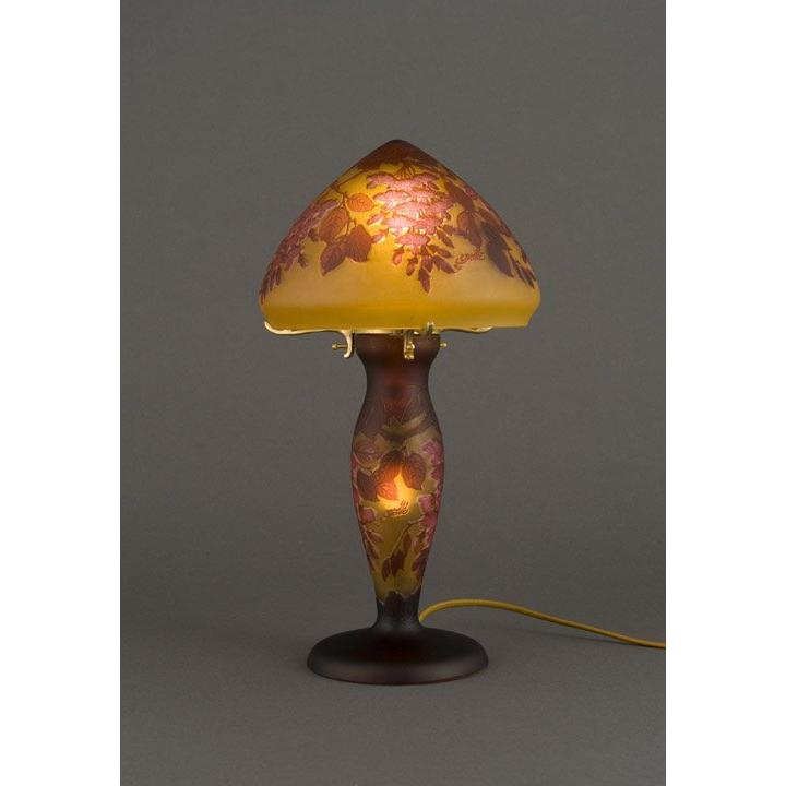 AGL-03AB-03　2灯テーブルスタンド　文様/Wistaria〜 藤　　※受注後在庫有無ご連絡します。この商品は、メーカーより直送となります。