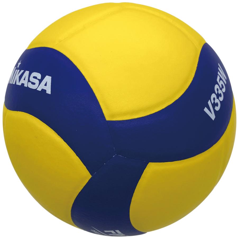 MIKASA（ミカサ） V335W バレーボール5号 練習球 黄×青 メーカー取り寄せ 受注後在庫の有無連絡します v335wガーベラ