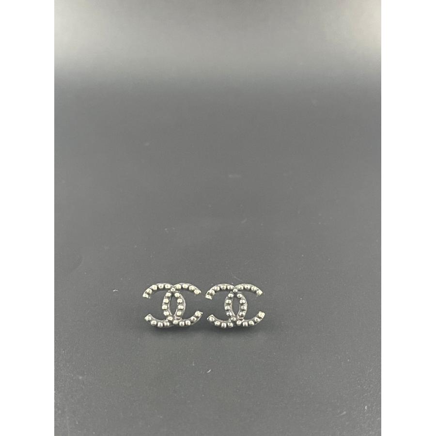 CHANEL 【中古品】CHANEL シャネル ココマーク ピアス 2つ ブラック 