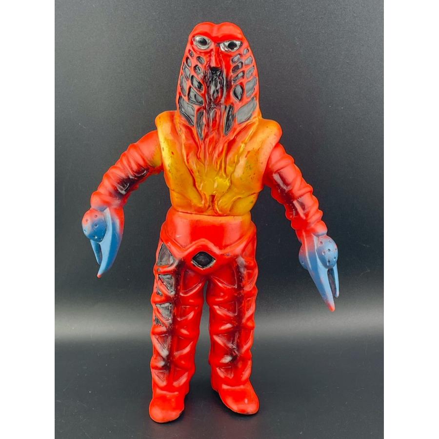 中古品】ゴドラ星人 当時物 ソフビ マルサン ブルマァク 帰ってきた 