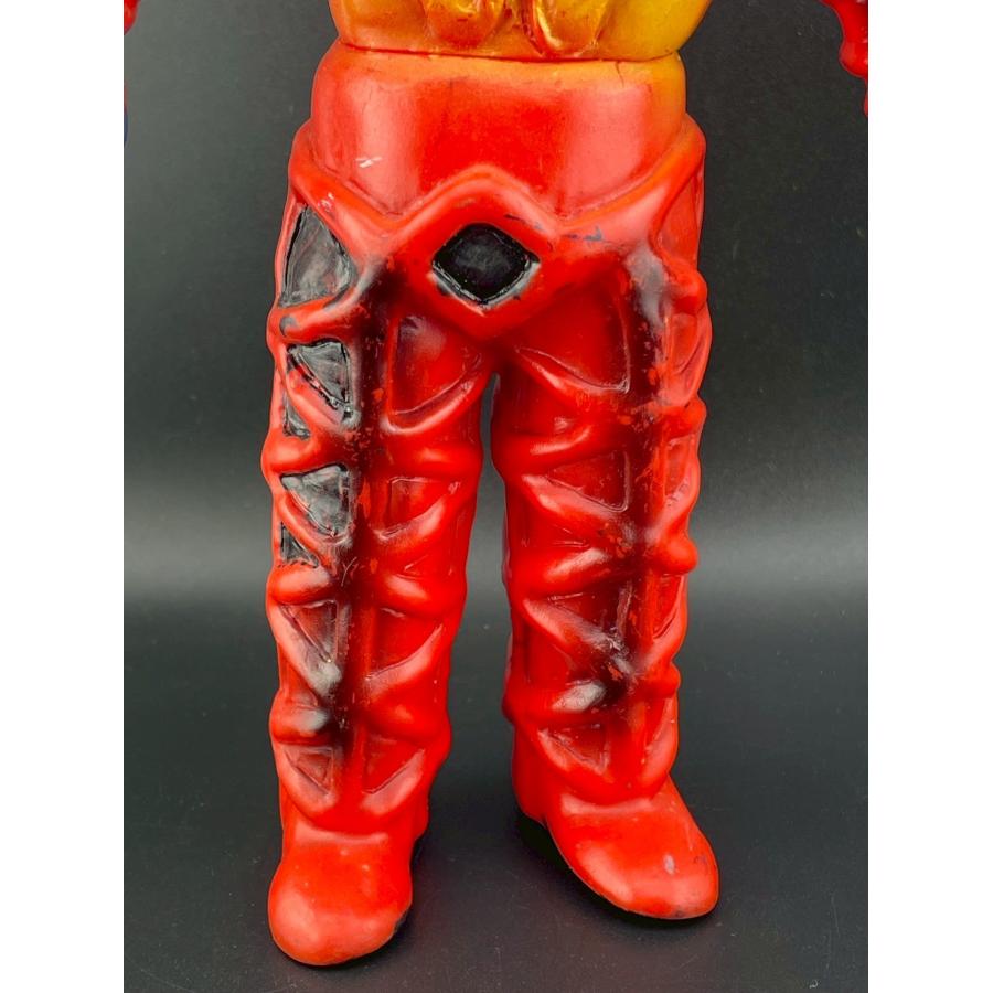 中古品】ゴドラ星人 当時物 ソフビ マルサン ブルマァク 帰ってきた 