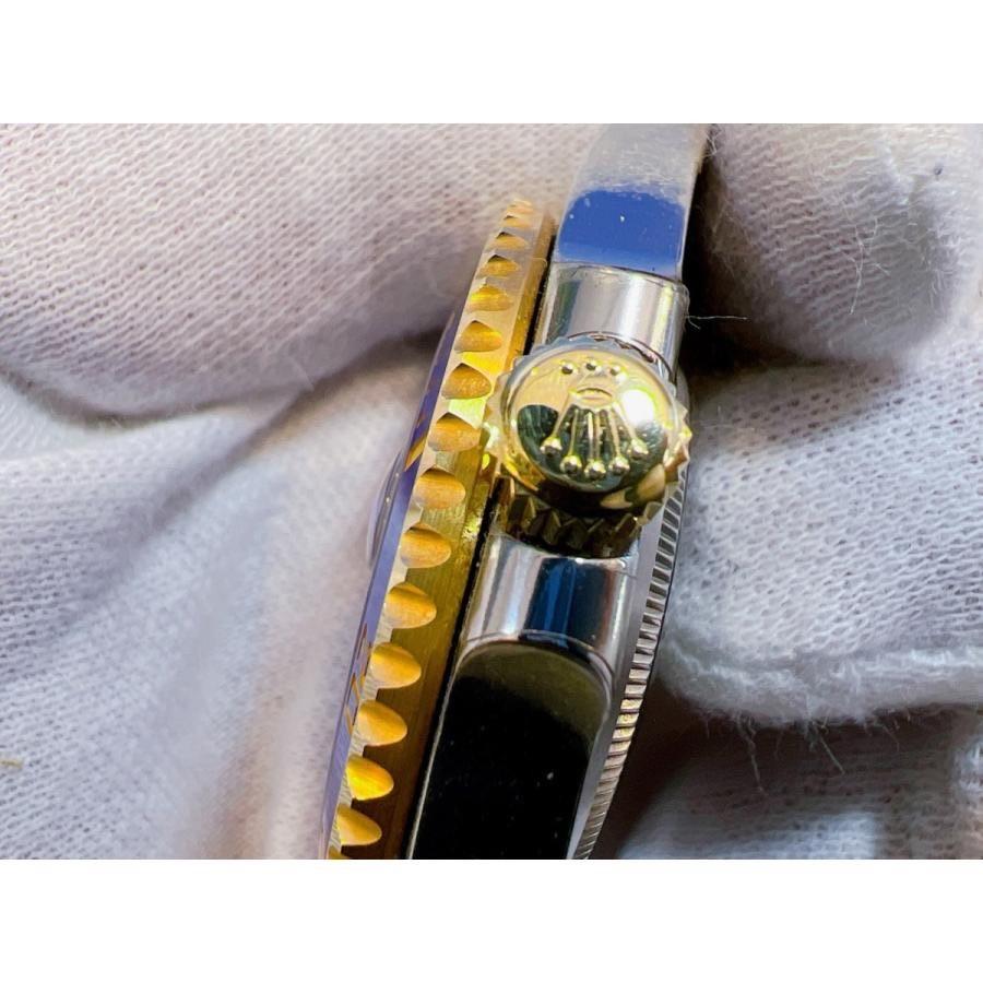 【中古品】ROLEX ロレックス サブマリーナ 腕時計 青 送料無料｜gerberayachiyo｜07