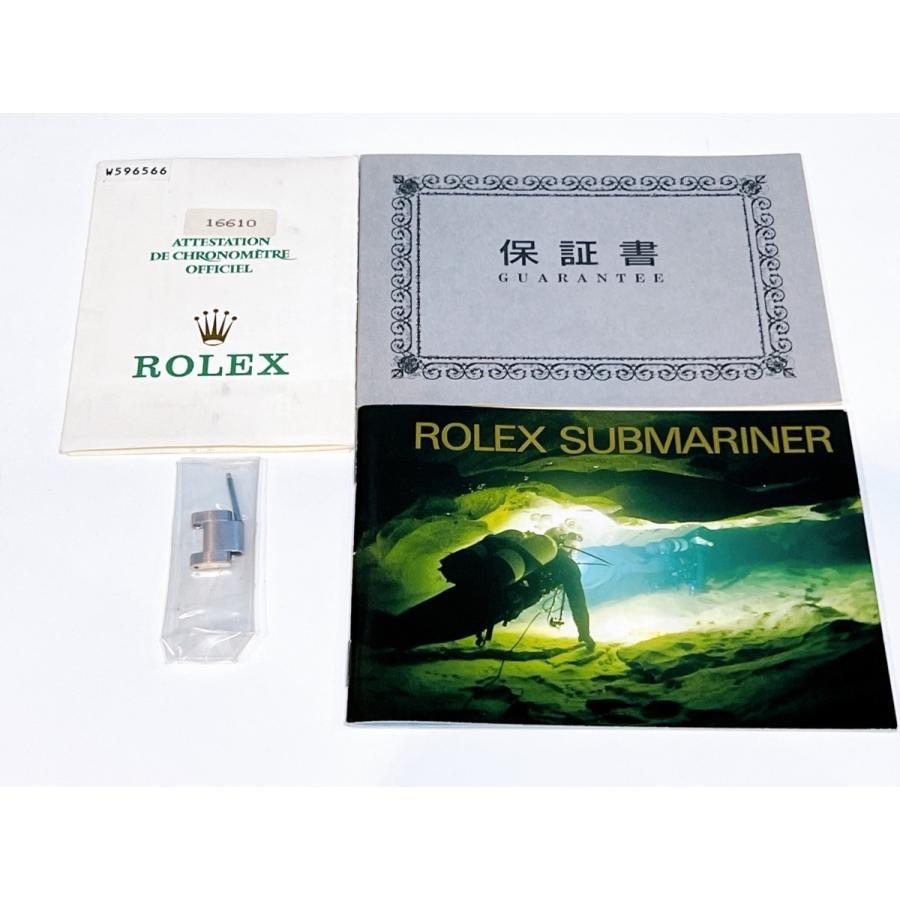 【中古品】ROLEX ロレックス Submariner サブマリーナ 腕時計 16610 送料無料｜gerberayachiyo｜09