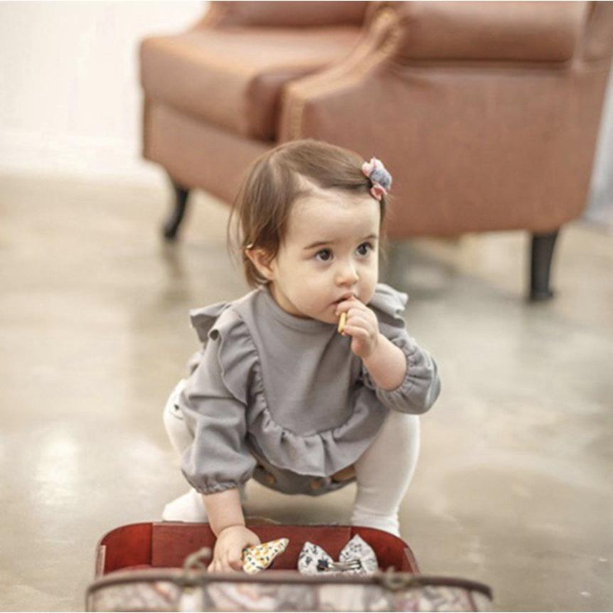 ロンパース 女の子 秋 冬 長袖 60 70 80 90 ベビー服 かわいい フリル くすみ ピンク グレー ギフト プレゼント 0910 Germeyshop 通販 Yahoo ショッピング