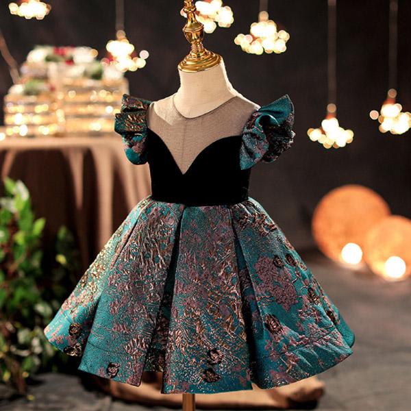 ドレス ワンピース 女の子 結婚式 セレモニードレス ゴージャス