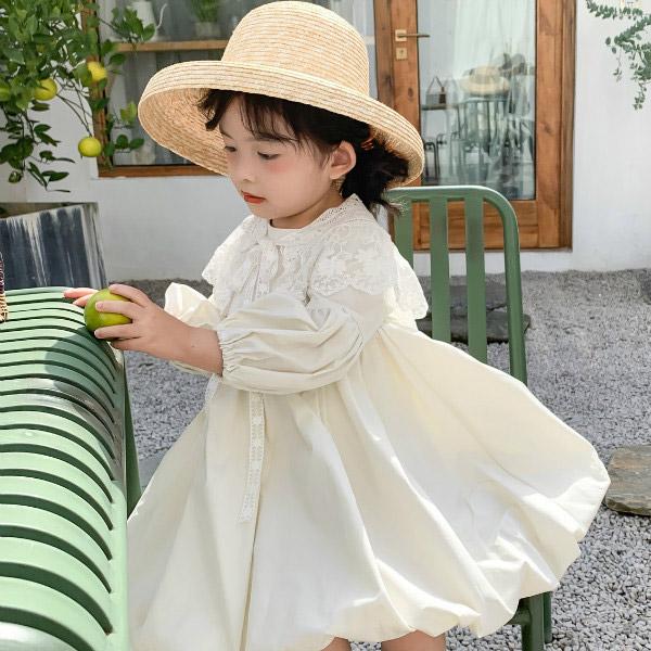 ベビー キッズ ワンピース かわいい おしゃれ 長袖 ベビー服 女の子