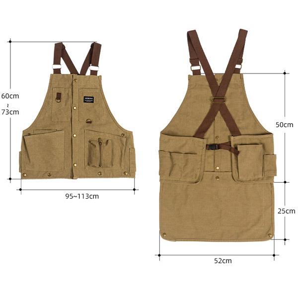 アウトドア2wayエプロン ベスト best マルチツールエプロンベスト 屋外