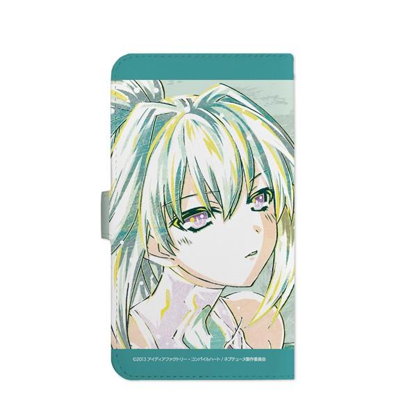 超次元ゲイム ネプテューヌ グリーンハート Ani Art 手帳型スマホケース L Getchu Com 通販 Yahoo ショッピング