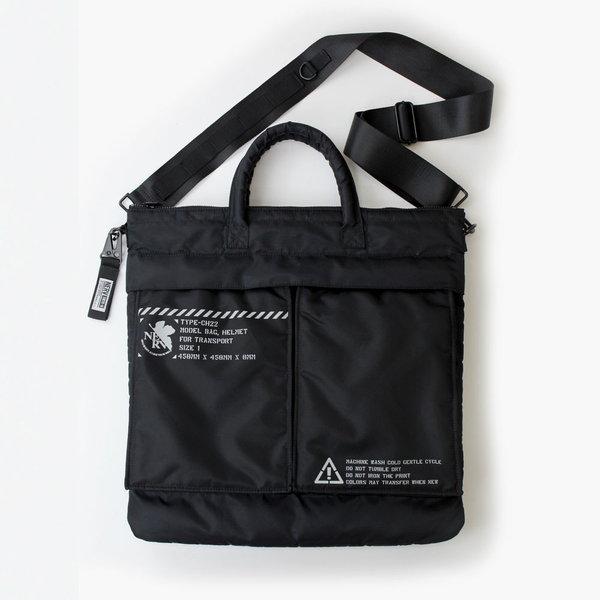 EVANGELION NERV ヘルメットバッグ BLACK | 