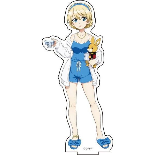 ガールズ＆パンツァー最終章 描き下ろしBIGアクリルスタンド【ルームウェアver.】（3）ダージリン | 