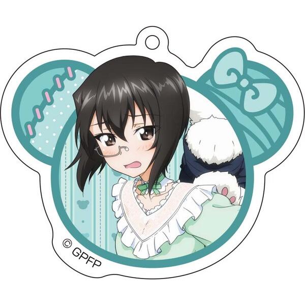 ガールズ＆パンツァー最終章 描き下ろしアクリルキーホルダー【ルームウェアver.】（2）河嶋桃 | 