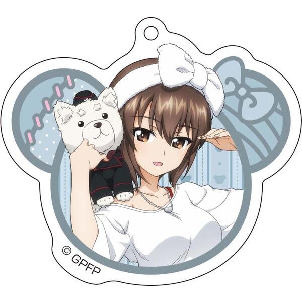 ガールズ＆パンツァー最終章 描き下ろしアクリルキーホルダー【ルームウェアver.】（4）西住まほ | 