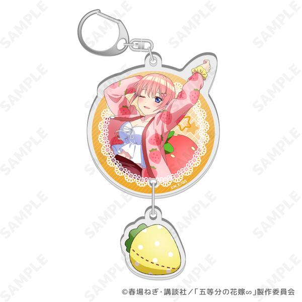五等分の花嫁∽ ルームウェア 2連アクリルキーホルダー 1.一花 | 