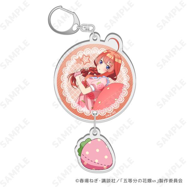 五等分の花嫁∽ ルームウェア 2連アクリルキーホルダー 5.五月 | 