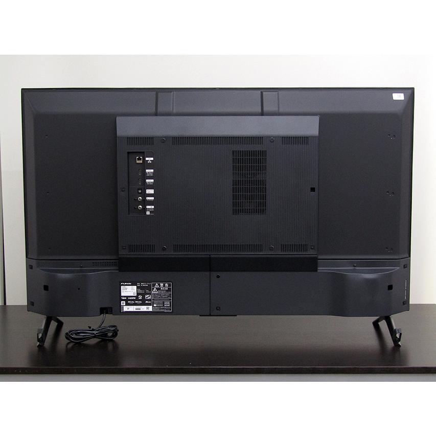 中古 保証付き ケーブルおまけ 4K液晶テレビ 2024年製 FUNAI FL-50UF560 50V型 録画機能 ブラック 動画配信サービス | FUNAI | 03