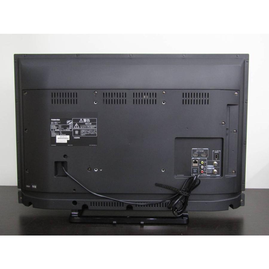 中古 保証付き TOSHIBA 32V型 ハイビジョン 液晶テレビ REGZA 32S21 2018年製 純正リモコン 録画機能 ブラック | TOSHIBA | 03