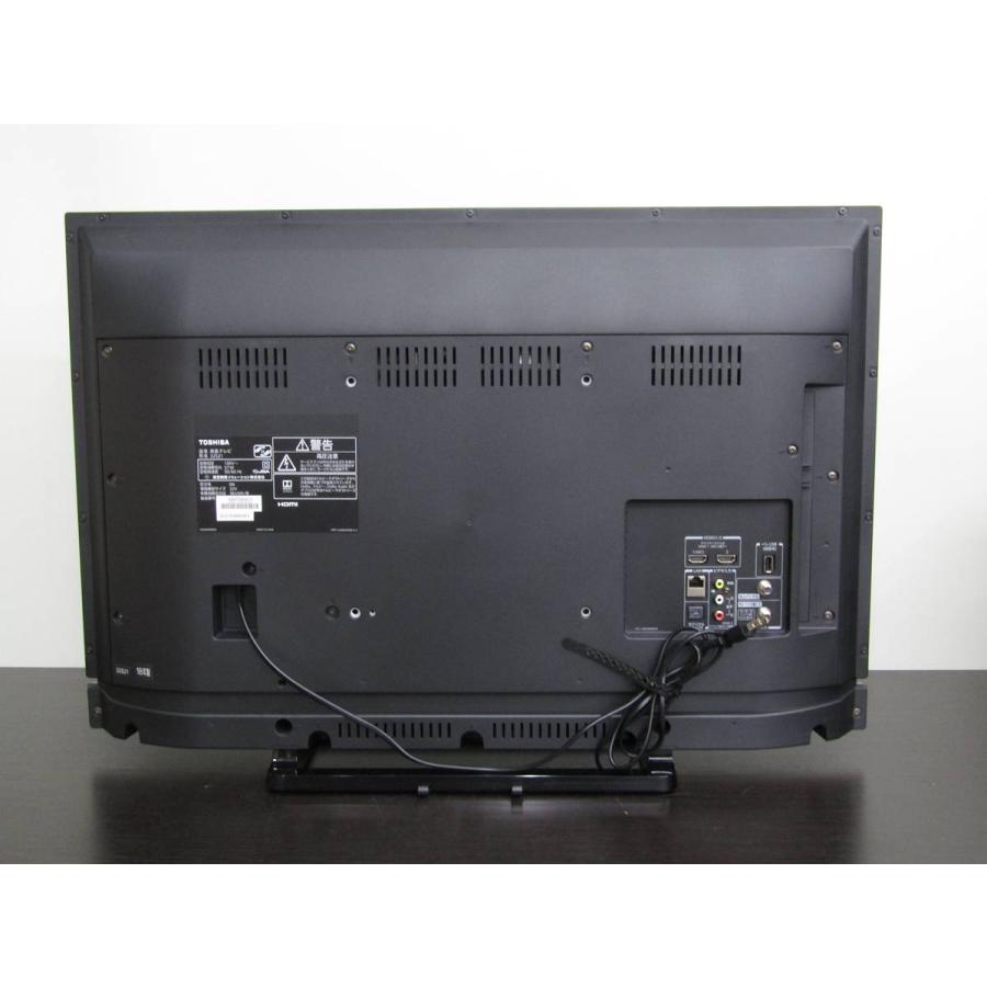 中古 保証付き TOSHIBA 32V型 ハイビジョン 液晶テレビ REGZA 32S21 2018年製 純正リモコン 録画機能 ブラック | TOSHIBA | 03