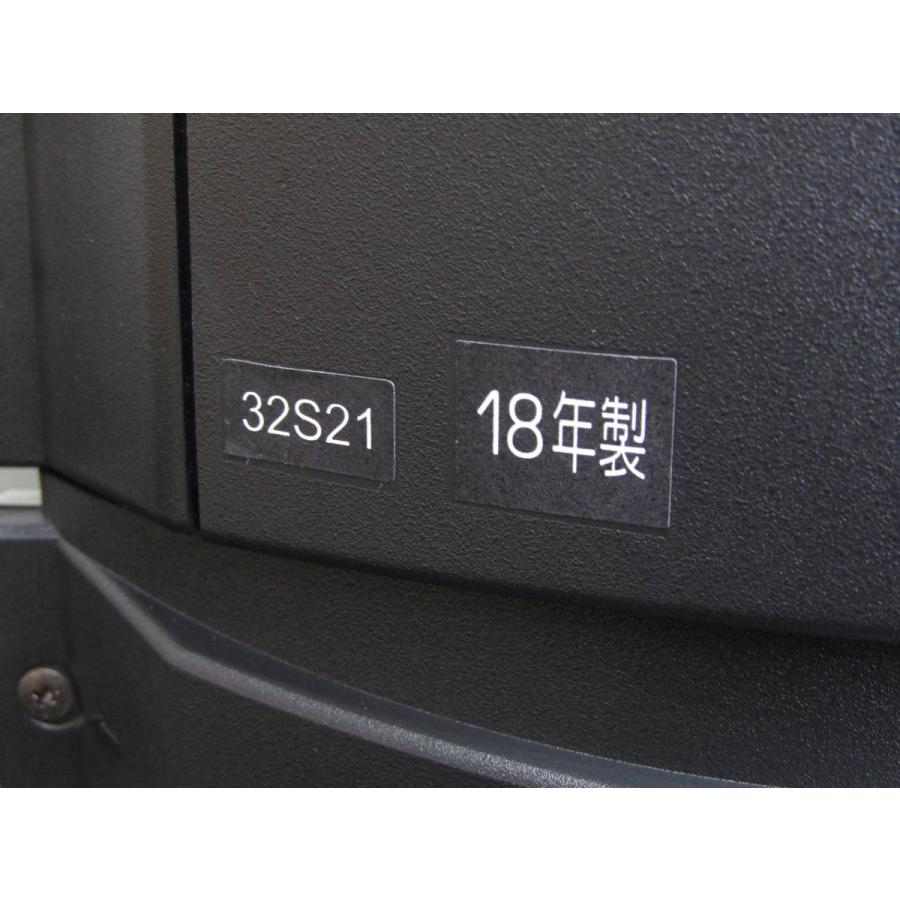 中古 保証付き TOSHIBA 32V型 ハイビジョン 液晶テレビ REGZA 32S21 2018年製 純正リモコン 録画機能 ブラック | TOSHIBA | 06