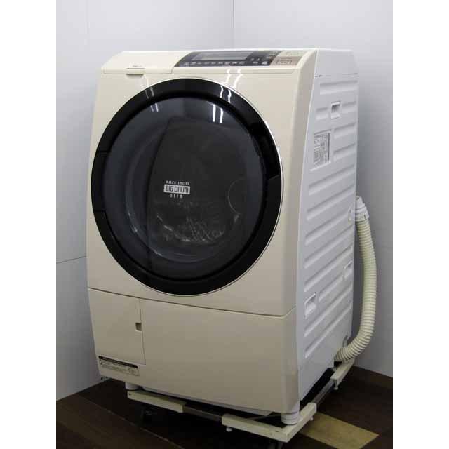 洗濯機 日立 S8700l ドラム式洗濯乾燥機 ヒートリサイクル 風アイロン ビッグドラムスリム 左開き 洗濯10kg 乾燥6kg ライトベージュ S リユース アウトレットゲットマン 通販 Yahoo ショッピング