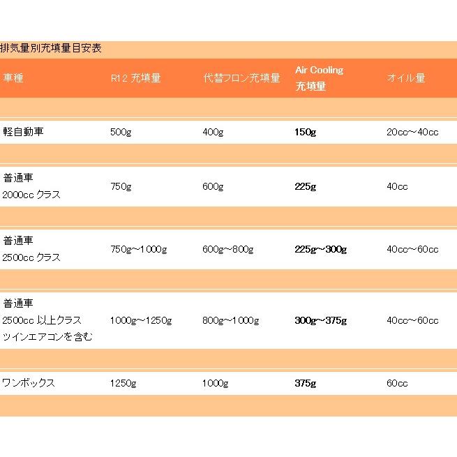 R12 カーエアコンガス250ｇ2本 300ｇ 3本セット R12対応 ノンフロンエアコンガス 3本セット エアクーリング Air