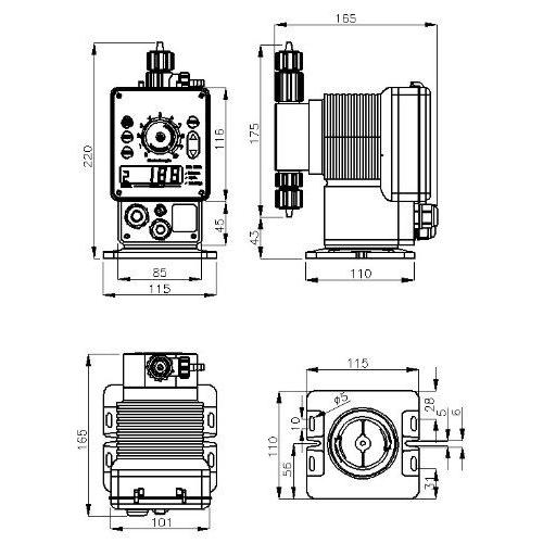 ご予約品 ソレノイド式定量ダイヤフラムポンプ Tsp 0 Ac S 卓球 Indonesiadevelopmentforum Com