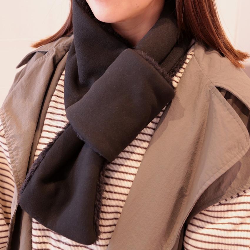 差し込み マフラー インサートマフラー ショートマフラー メンズ レディース it-43 |  | 09