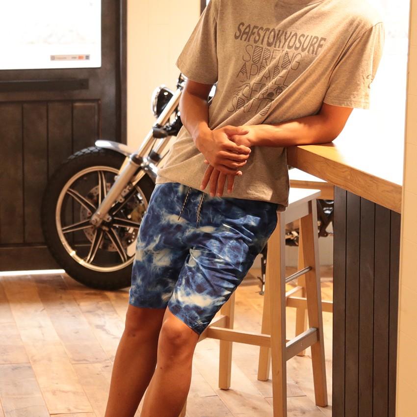 メンズ水着 海水パンツ 海パン サーフパンツ タイダイ柄 大きいサイズ