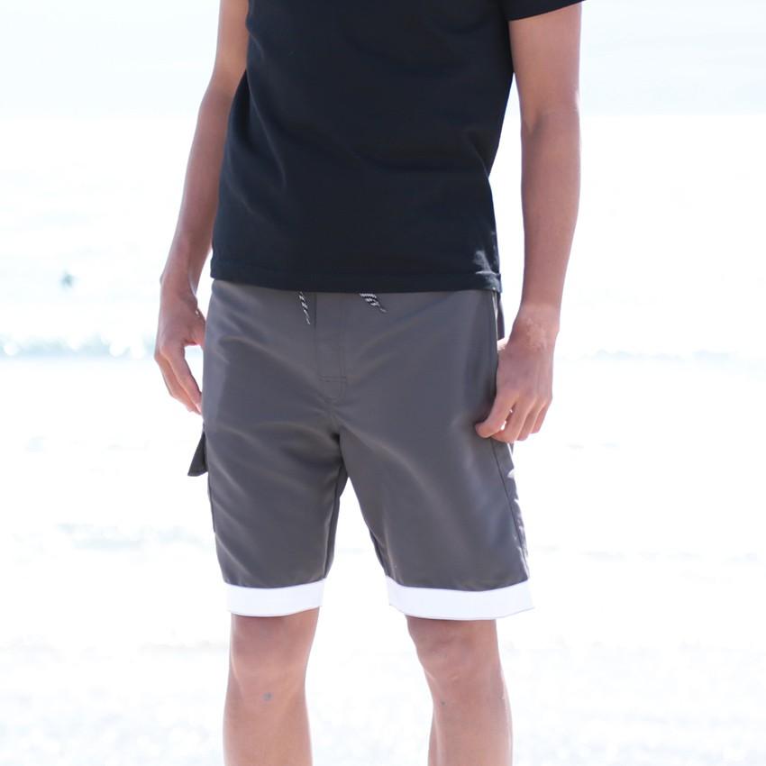ヘブンズバックドア ボードショーツ サーフトランクス 29 海パン Black＆White SURFTRUNKS byヘブンズバックドア | YR オンライン