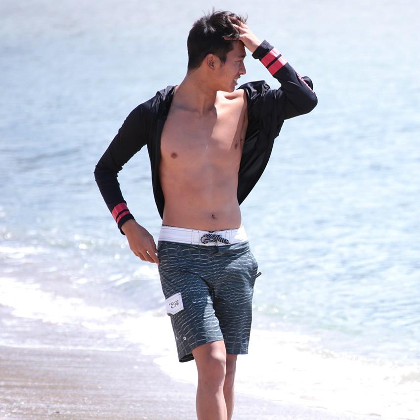 水着 メンズ サーフパンツ ストレッチ ボードショーツ おしゃれ 水陸