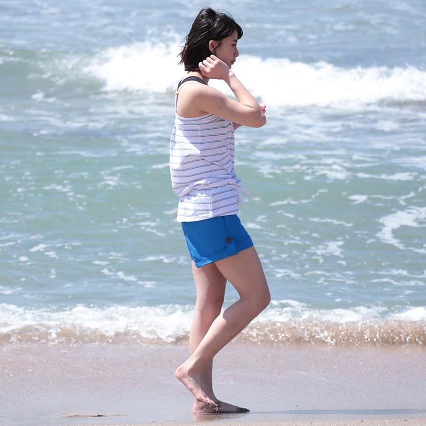 サーフパンツ レディース 水着 体型カバー ショートパンツ 女性用 ママ