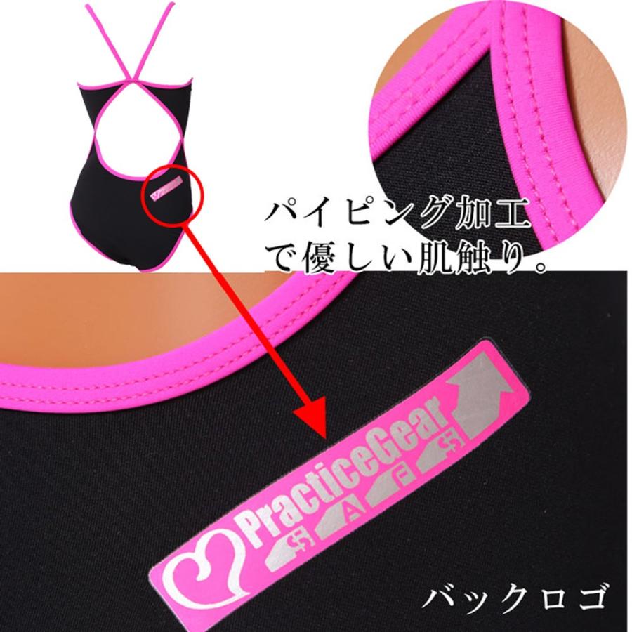 競泳用水着 レディース フィットネス 水着 練習用水着 4点セット