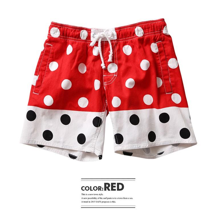 サーフパンツ レディース 水着 ショートパンツ 水陸両用 ドット