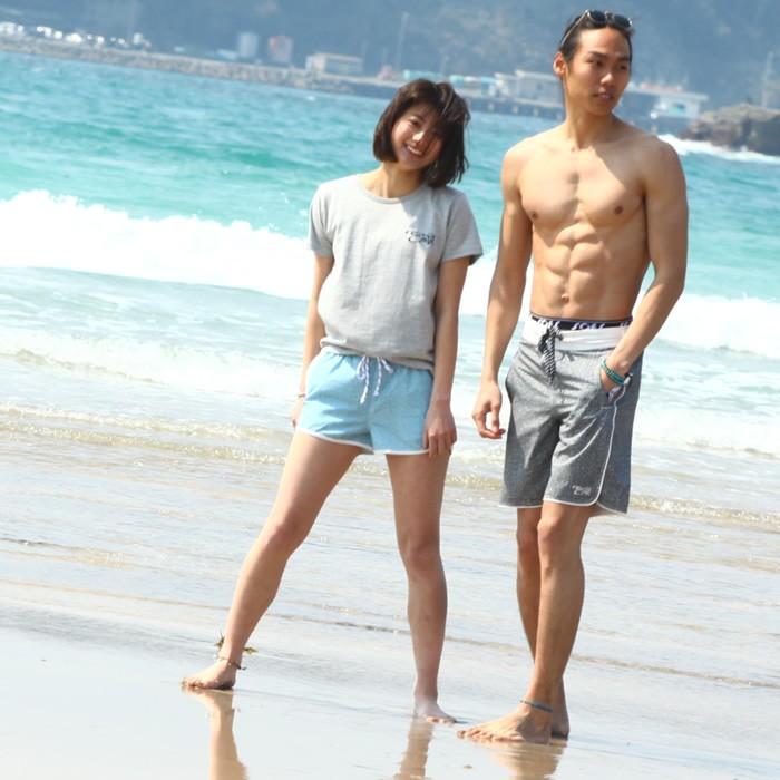 サーフパンツ レディース 水着 速乾 ストレッチ ショートパンツ
