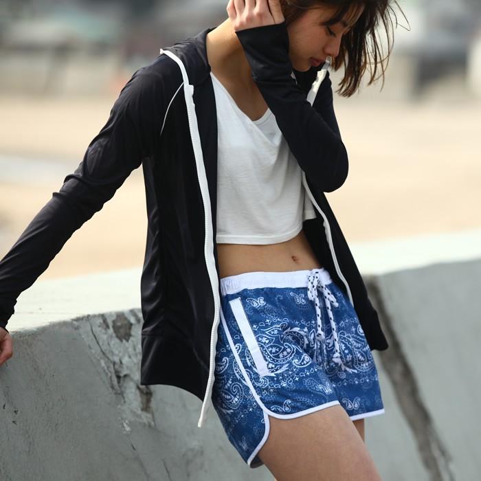 サーフパンツ レディース 水着 ショート パンツ ウエストゴム