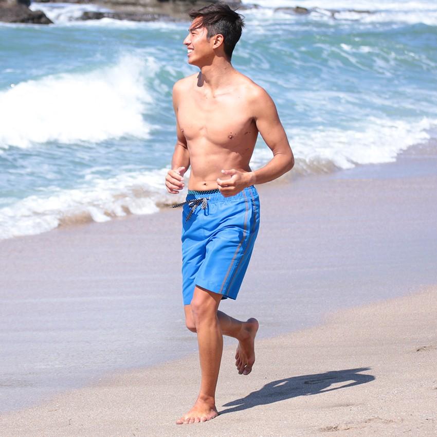 水着 メンズ サーフパンツ 大き目 大きいサイズ 海水パンツ 無地