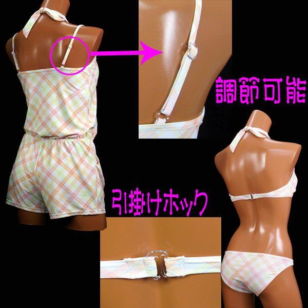 水着 レディース ワンピース 体型カバー セット ビキニ ym1023-021 |  | 02