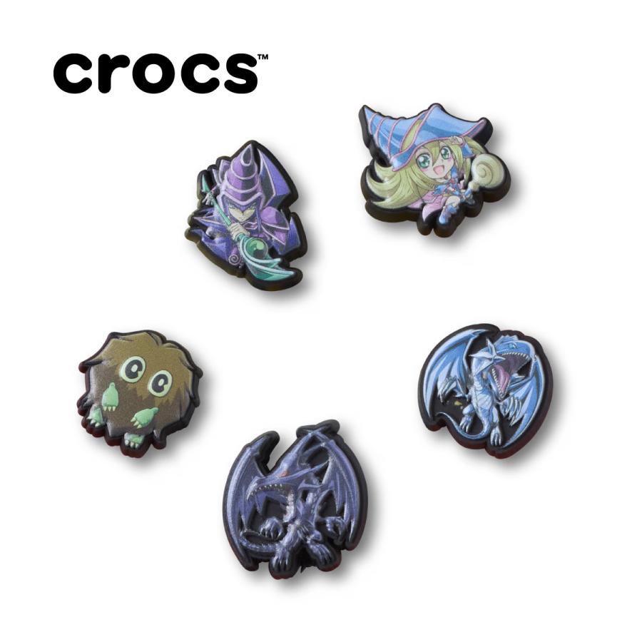 crocs JIBBITZ CHARMS YUGIOH MONSTERS 5 PCK 【クロックス ジビッツ チャーム】 | crocs
