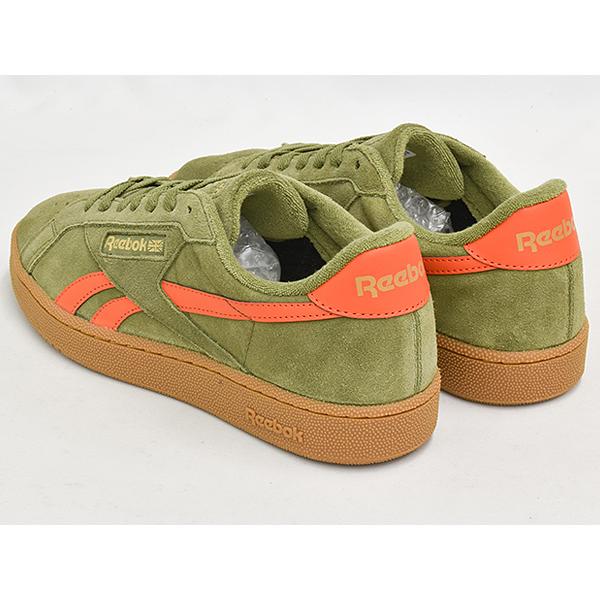 [1/3 20:00〜★新春フェア開催]Reebok CLUB C GROUNDS UK 【リーボック クラブ シー グラウンズ ユーケー】 GREEN / ORANGE / GUM | Reebok | 01