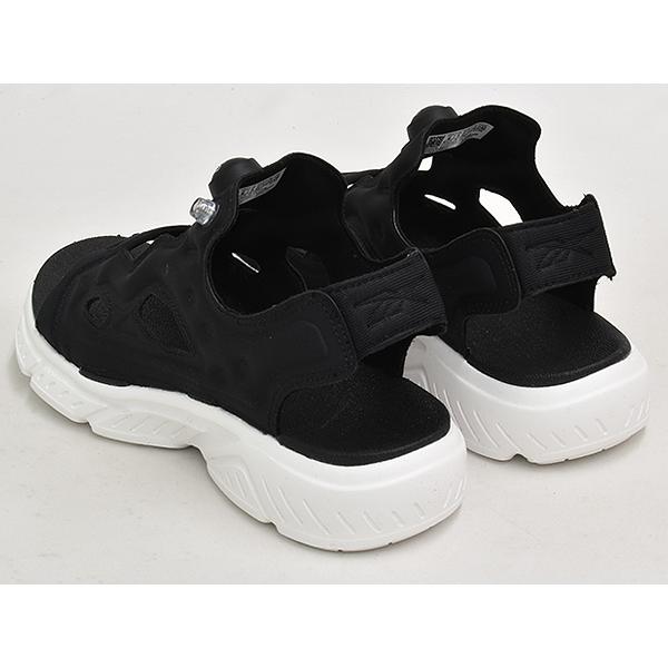 [現価格での販売は5/18 0:00まで]Reebok INSTAPUMP FURY SANDAL  【リーボック インスタ ポンプ フューリー サンダル】 BLACK / WHITE | Reebok | 01