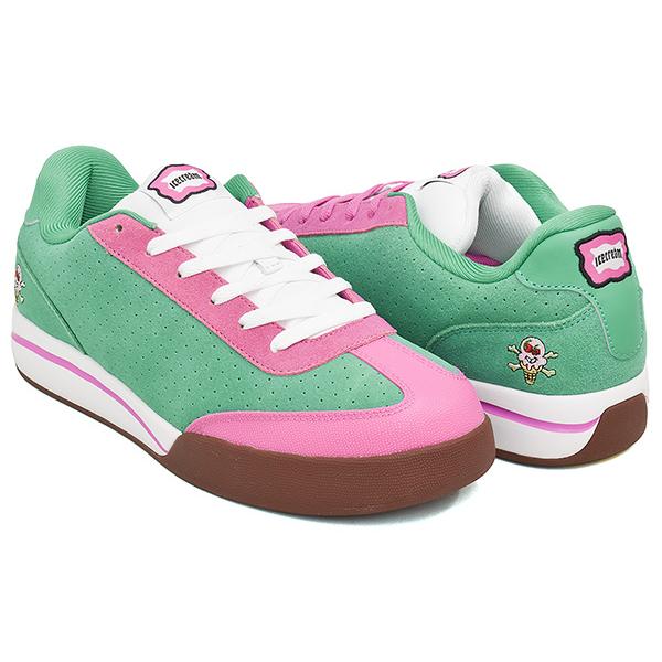 [現価格での販売は7/13 2:00まで]Reebok BOARD FLIP ''WATERMELON'' 【リーボック ボードフリップ】  GREEN / PINK / WHITE | CONVERSE SKATEBOARDING