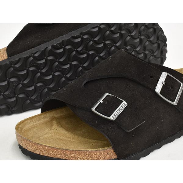 [現価格での販売は6/1 2:00まで]BIRKENSTOCK ZURICH 【ビルケンシュトック チューリッヒ】  BLACK / SUEDE LEATHERの画像